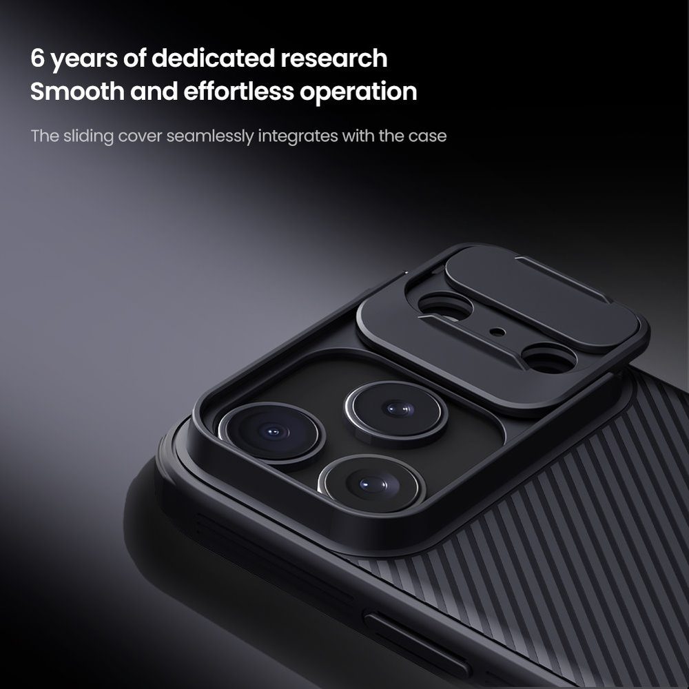 Nillkin Camshield Pro Magnetic, iPhone 17 Pro, čierny
