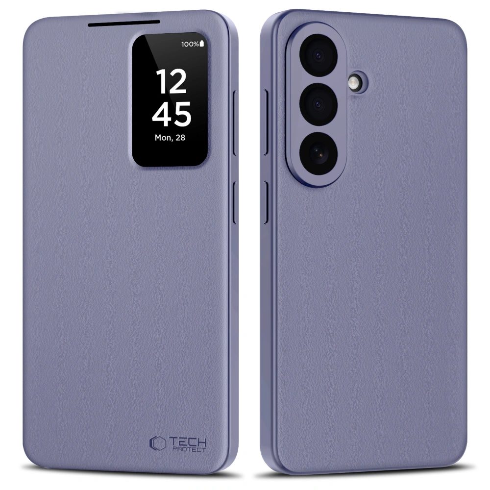 Levně Tech-Protect Smart Wallet, Samsung Galaxy A57 5G, fialová