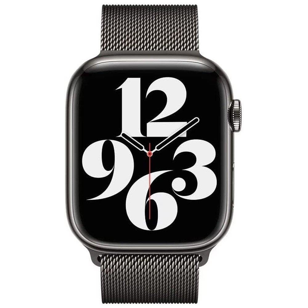 Magnetic Strap Pas Za Apple Watch 6 / 5 / 4 / 3 / 2 / SE (44 Mm / 42 Mm), Rdeč