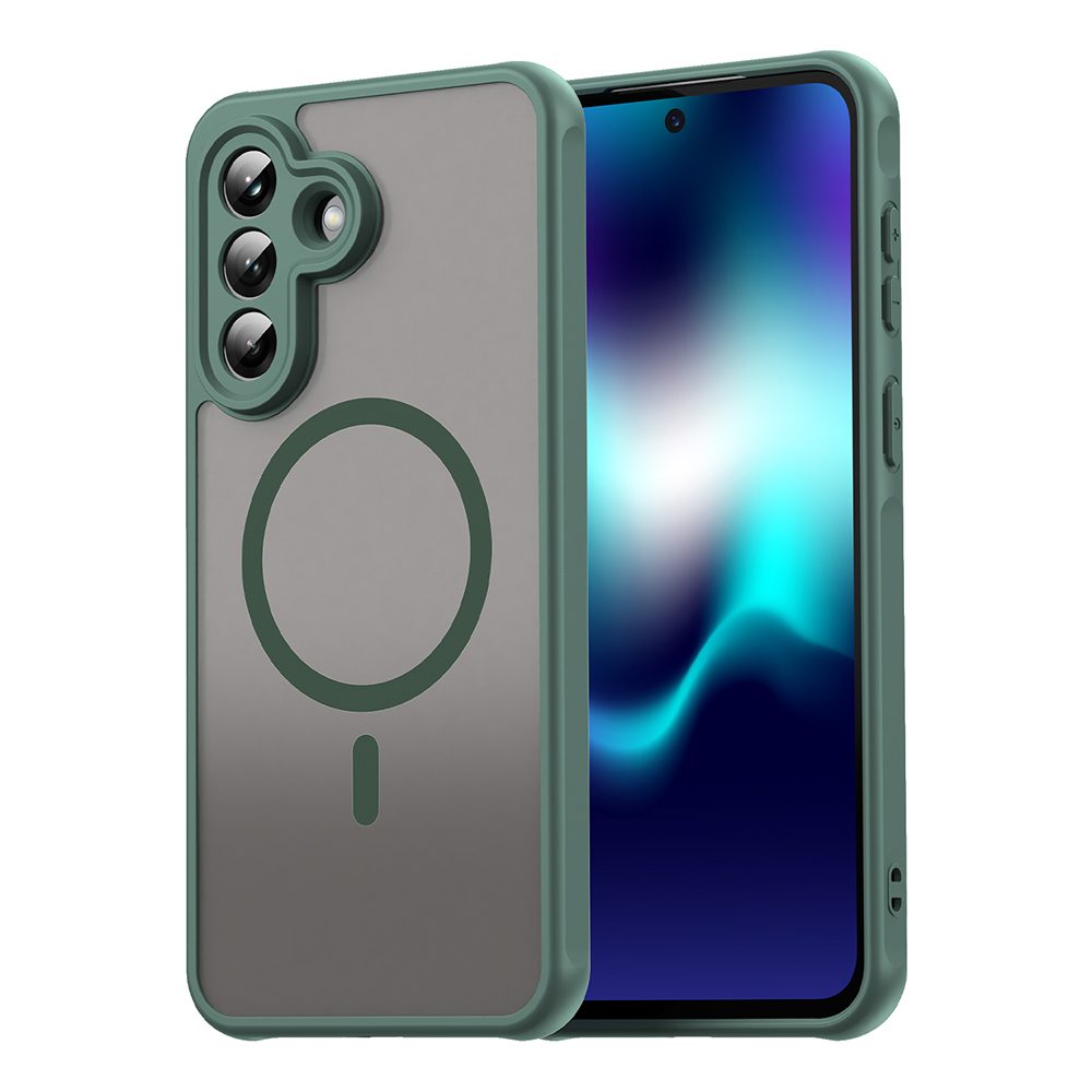 Levně Techsuit HaloFrost II MagSafe, Samsung Galaxy A37 5G, zelený
