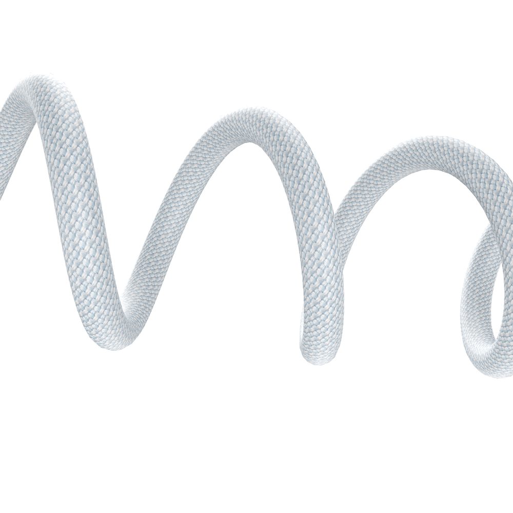 Dudao L6C kábel USB-C - USB-C, PD 30 W, 2 m, svetlo modrý