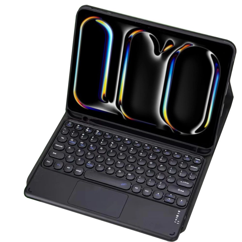Pouzdro s Bluetooth klávesnicí pro iPad Pro 11 2024, černé