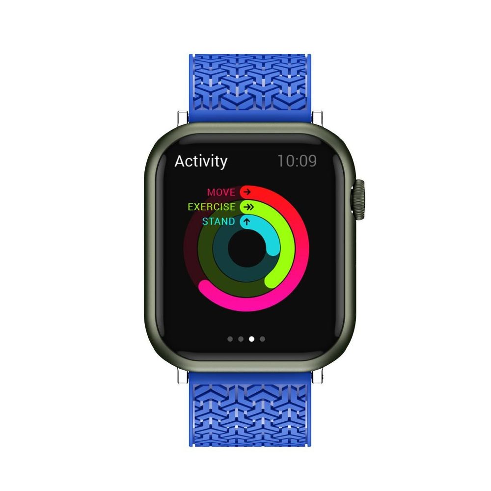 Strap Y řemínek Pro Hodinky Apple Watch 7 / SE (45/44/42mm), Modrý