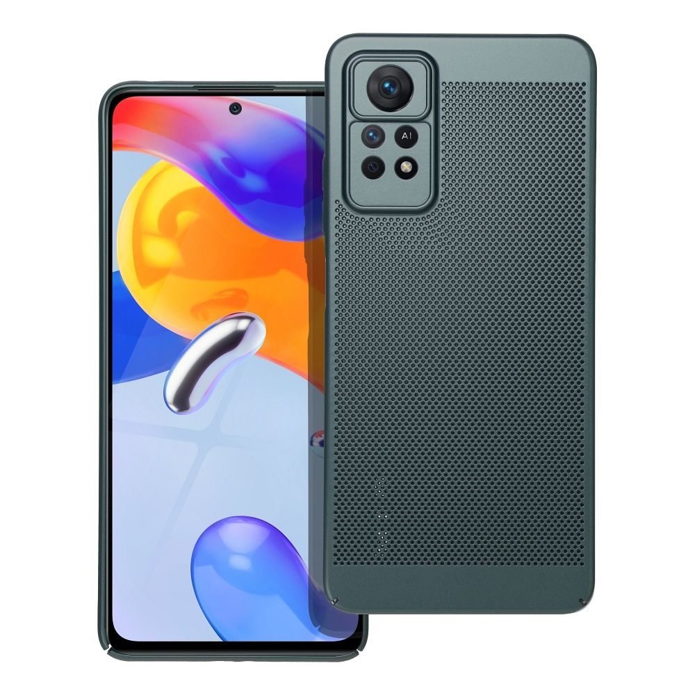 Breezy Case, Xiaomi Redmi Note 11 Pro / 11 Pro 5G, Zelený