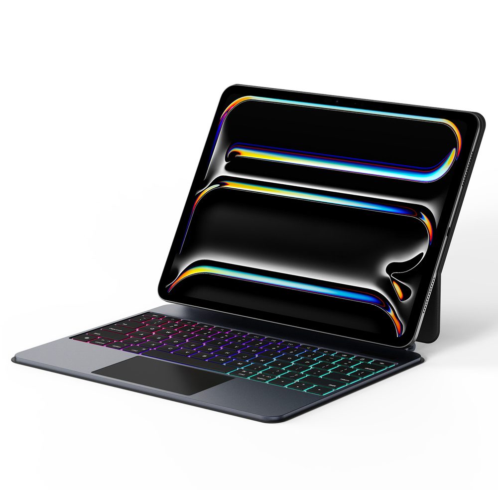 Levně Dux Ducis Pouzdro s klávesnicí, iPad Pro 13 2024, černé