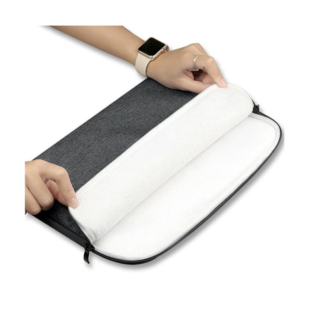 Tech-Protect Sleeve Laptop 15-16, Temno Siv