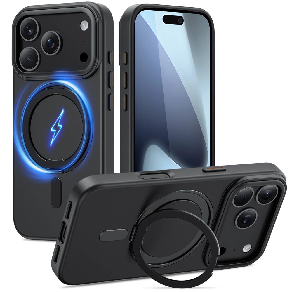 Levně Tech-Protect MagRing MagSafe iPhone 17 Pro, černý matný
