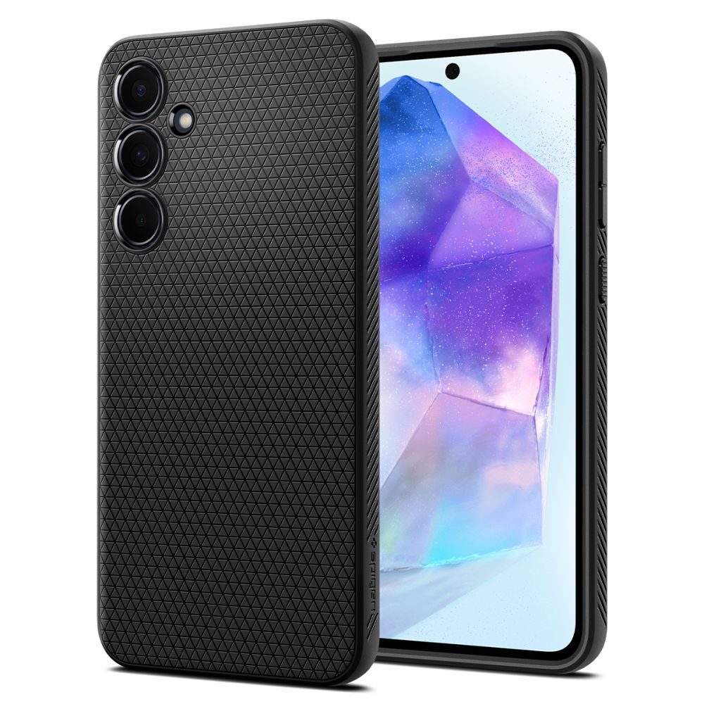 Spigen Liquid Air, Samsung Galaxy A55 5G, černý