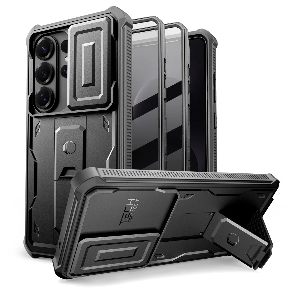 Levně Tech-Protect Kevlar Cam+ pouzdro, Samsung Galaxy S26 Ultra, černé