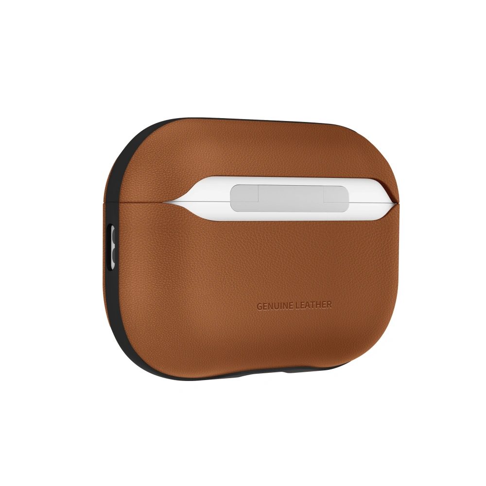 Tech-Protect NaturalFit, Apple AirPods Pro 3, hnedé