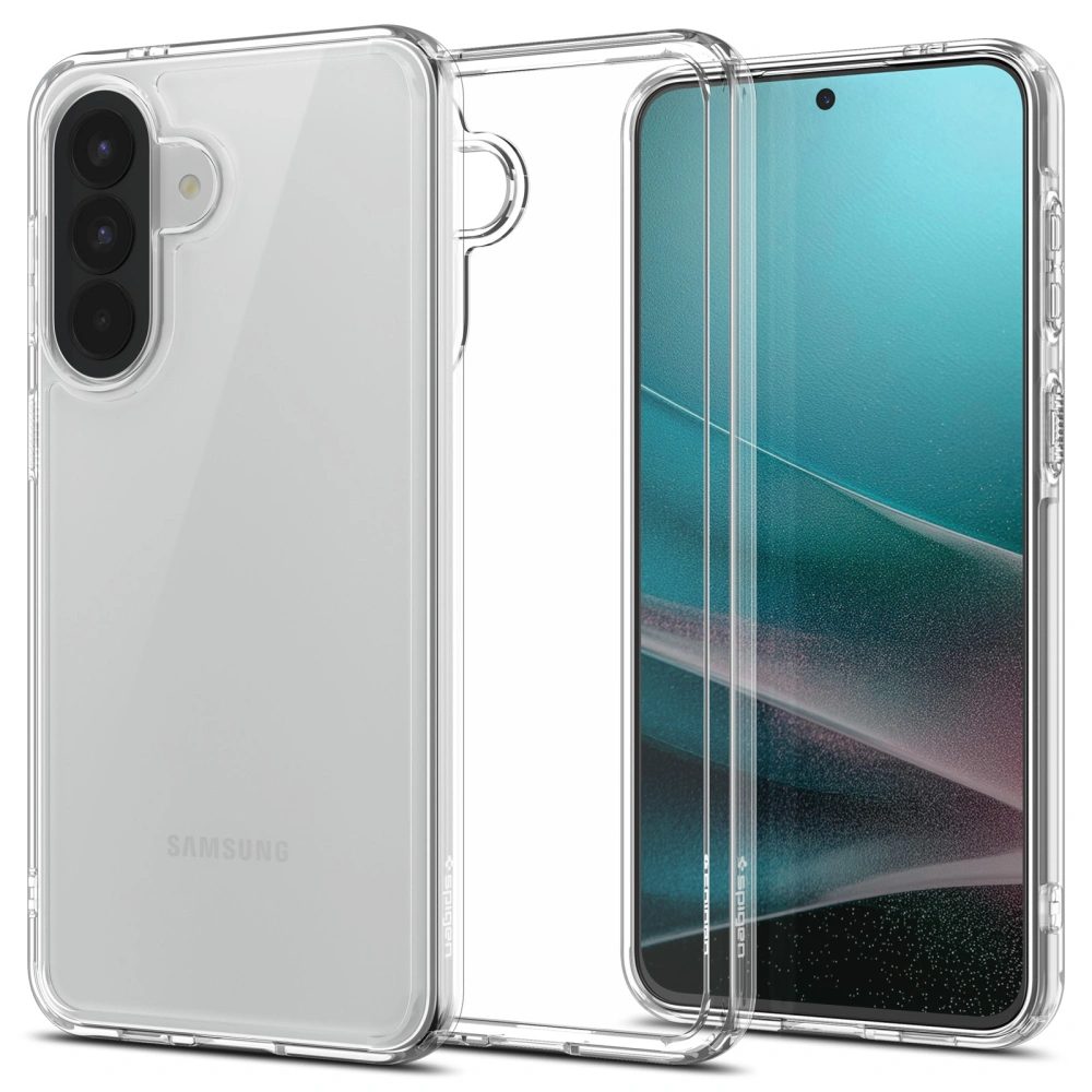 Levně Spigen Ultra hybrid kryt na mobil, Samsung Galaxy A57 5G, Crystal Clear