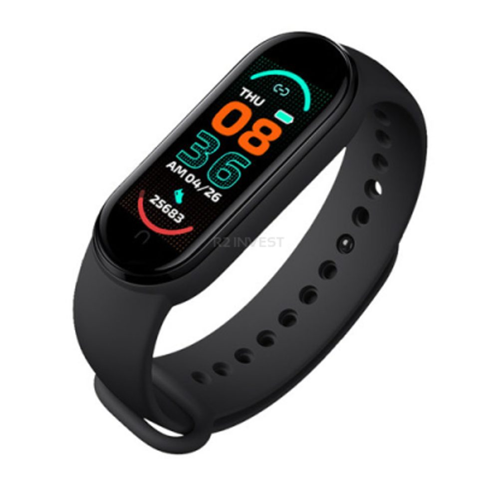 Smart Band Chytrý Náramek M6, černý