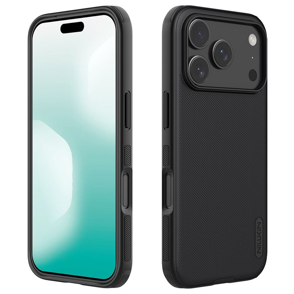 Nillkin Super Frosted Shield Pro Magnetic, iPhone 17 Pro / 18 Pro, negru