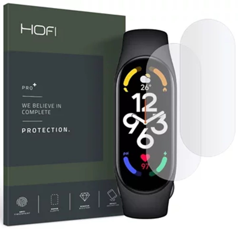 Hofi Pro+ Hybridní sklo, Xiaomi Mi Band 7, 2 kusy