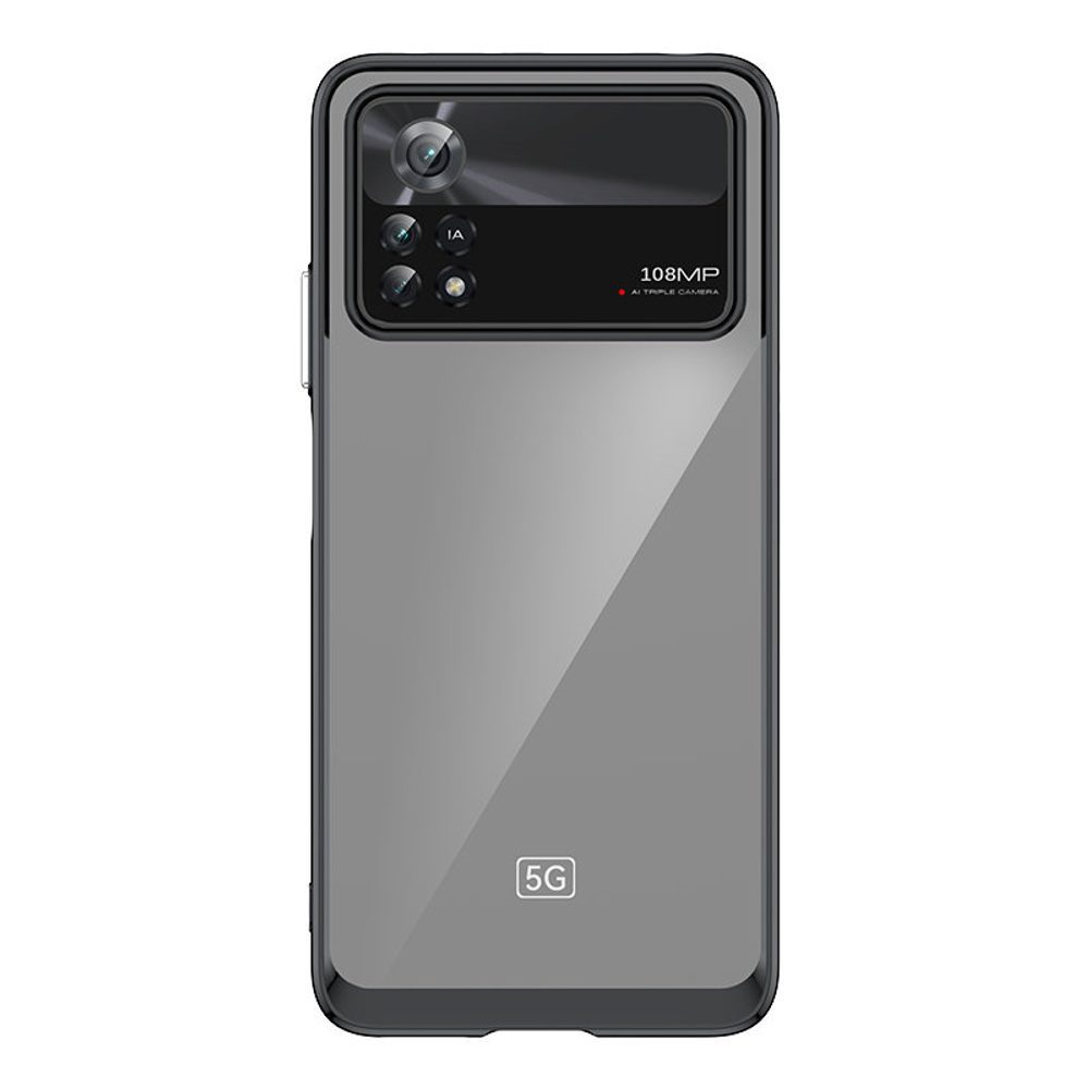 Outer Space tok borító, Xiaomi Poco X4 Pro 5G, fekete