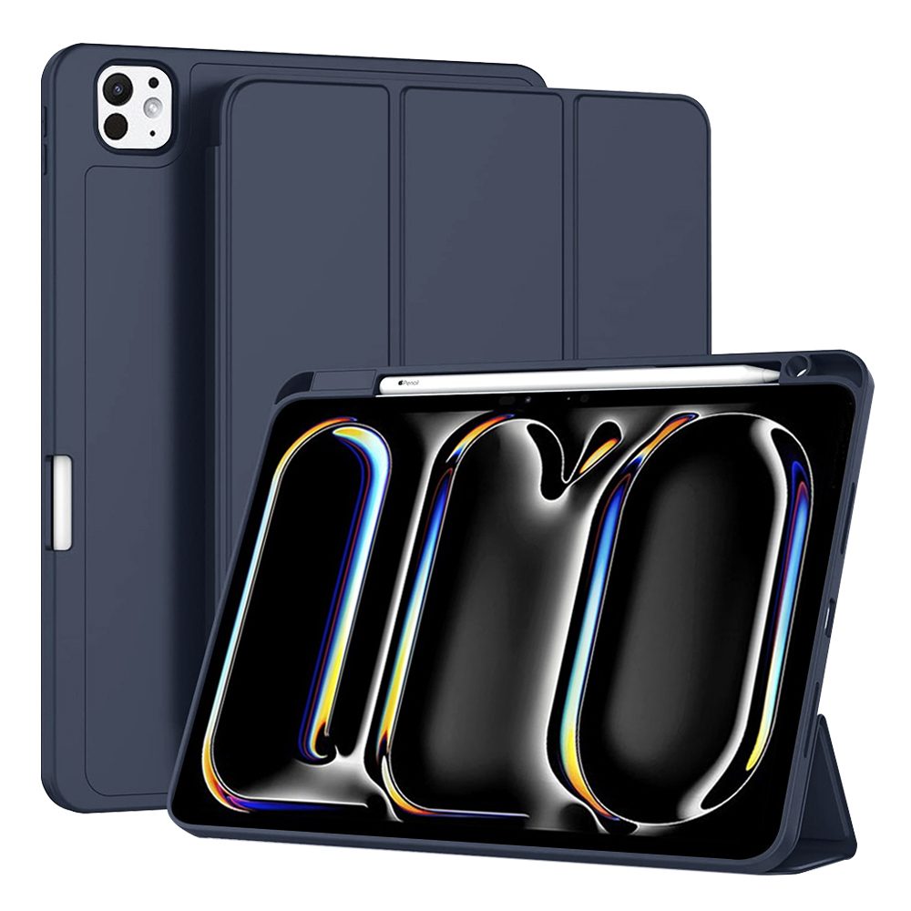 Techsuit Flex Trifold tok, iPad Pro 11 2024, kék
