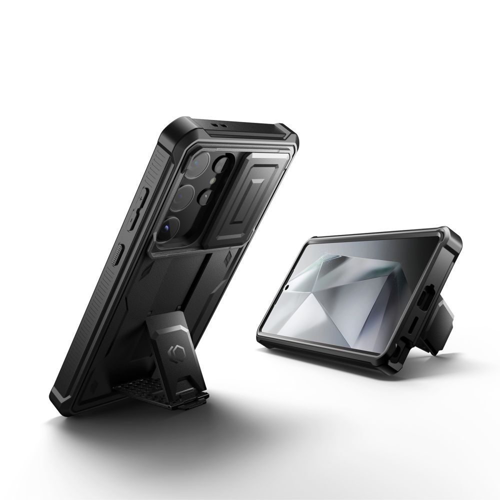 Tech-Protect Kevlar Cam+ Tok, Samsung Galaxy S24 Ultra, Fekete