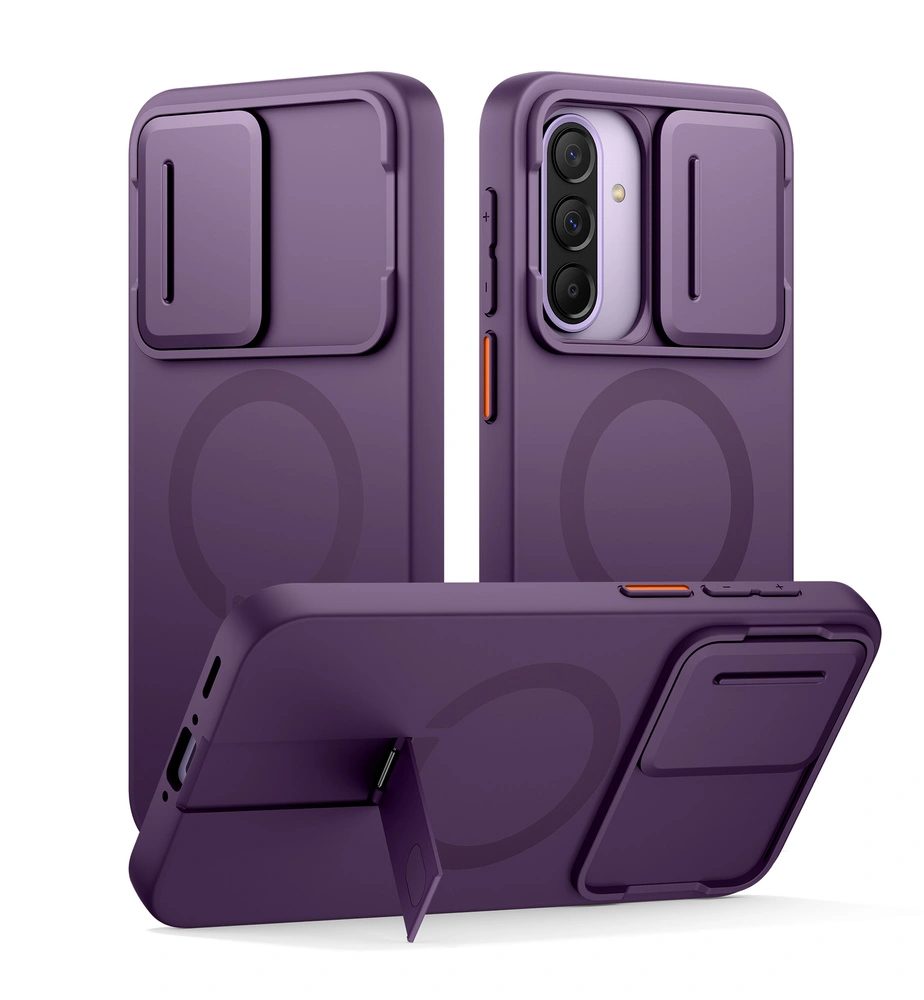 Husă Suritch MagSafe Kickstand Camprotector Samsung Galaxy A37 / A36, violet