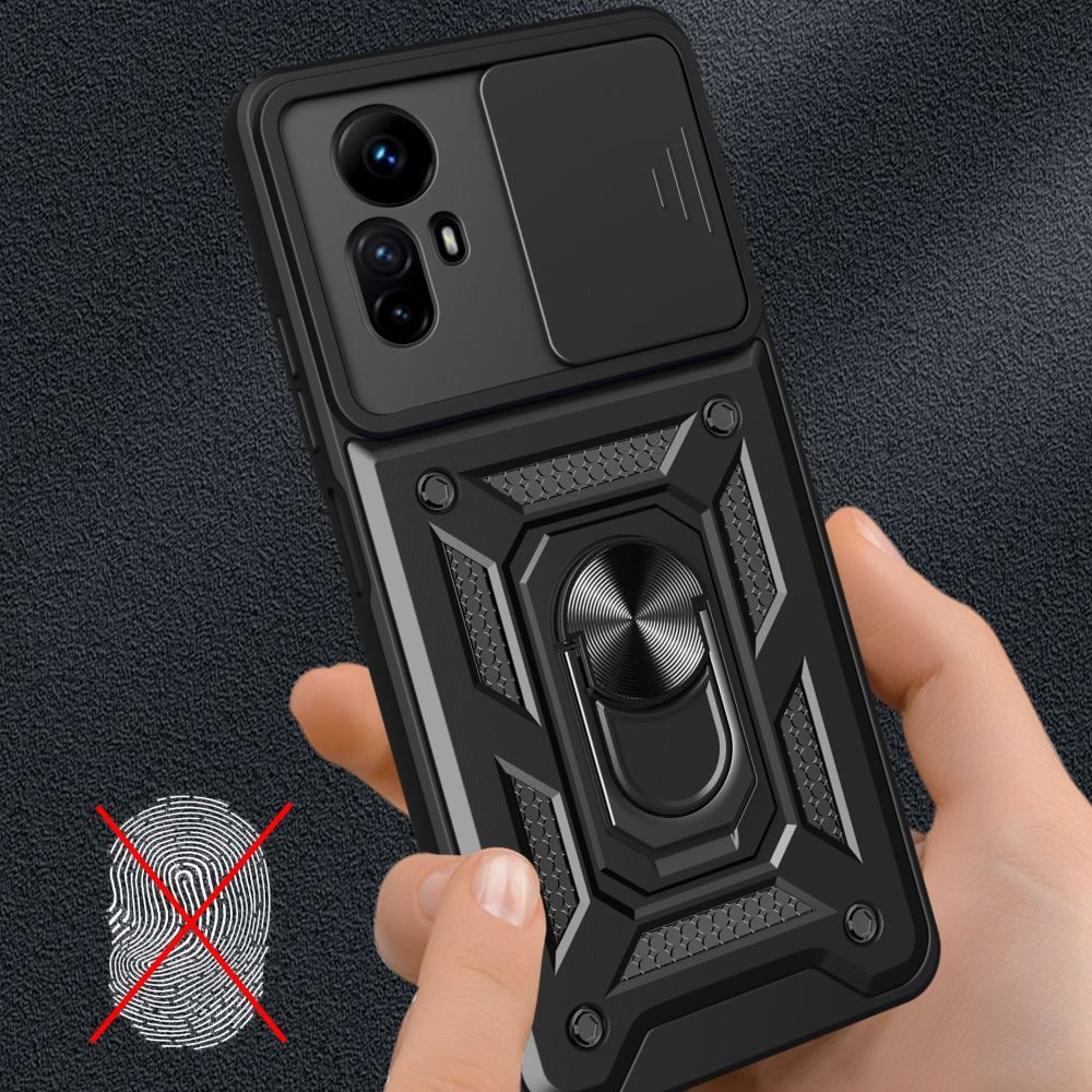 Tech-Protect CamShield Za Xiaomi Redmi Note 12S, črna