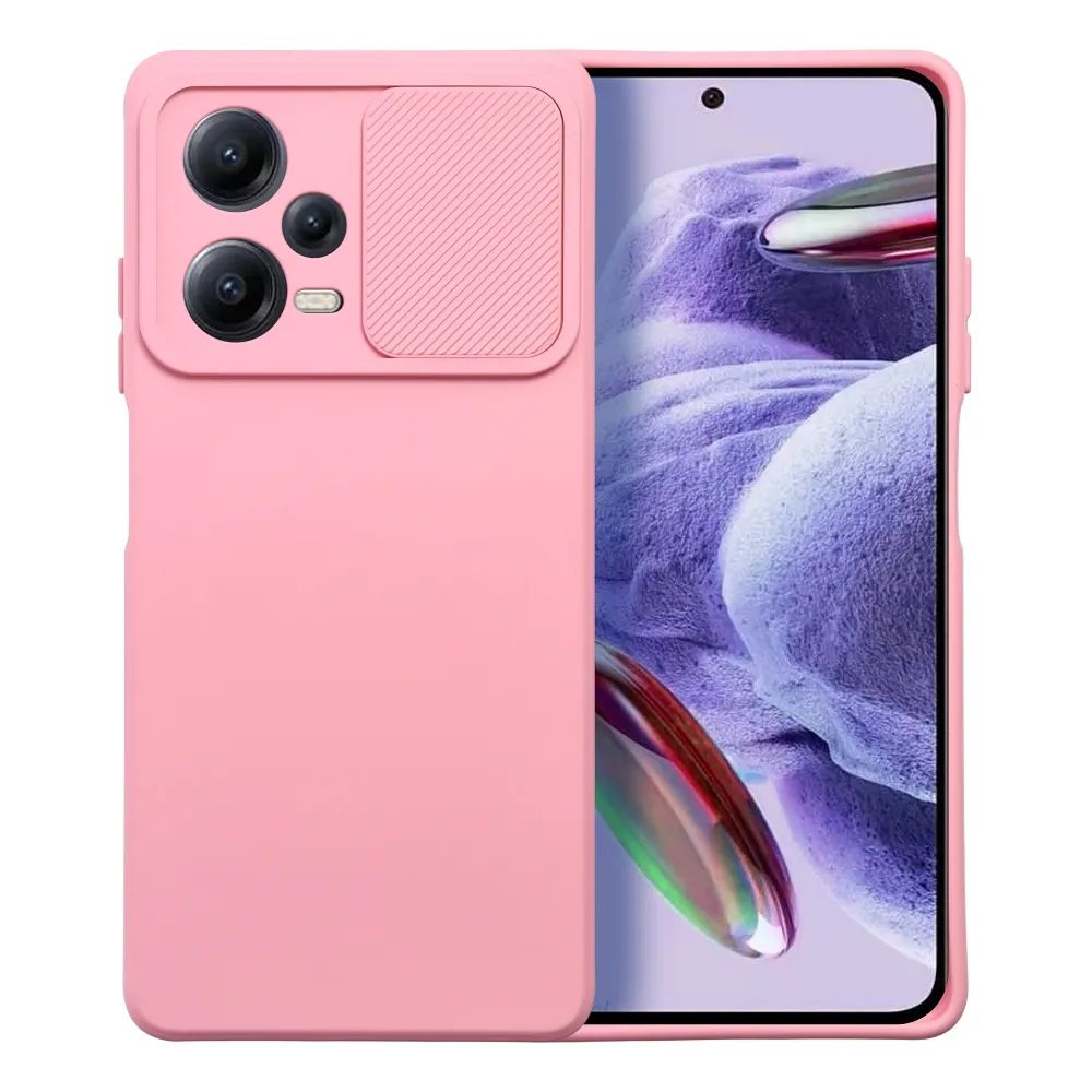 Slide obal, Xiaomi Redmi Note 12 Pro+ 5G, růžový