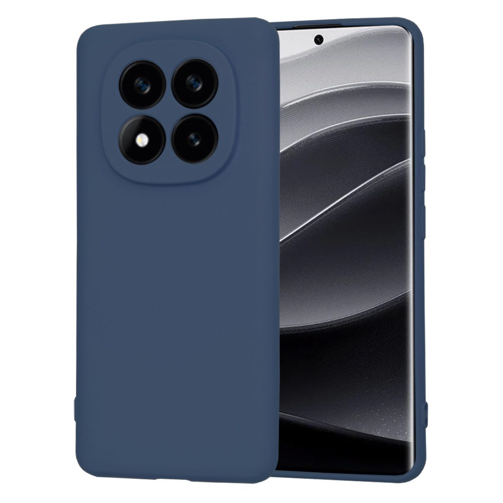 Techsuit SoftFlex tok, Xiaomi Redmi Note 14 Pro Plus 5G, sötétkék