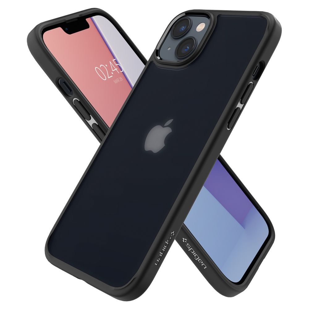 Spigen Ultra Hibrid Mobil Tok, IPhone 14 Plus, Fekete