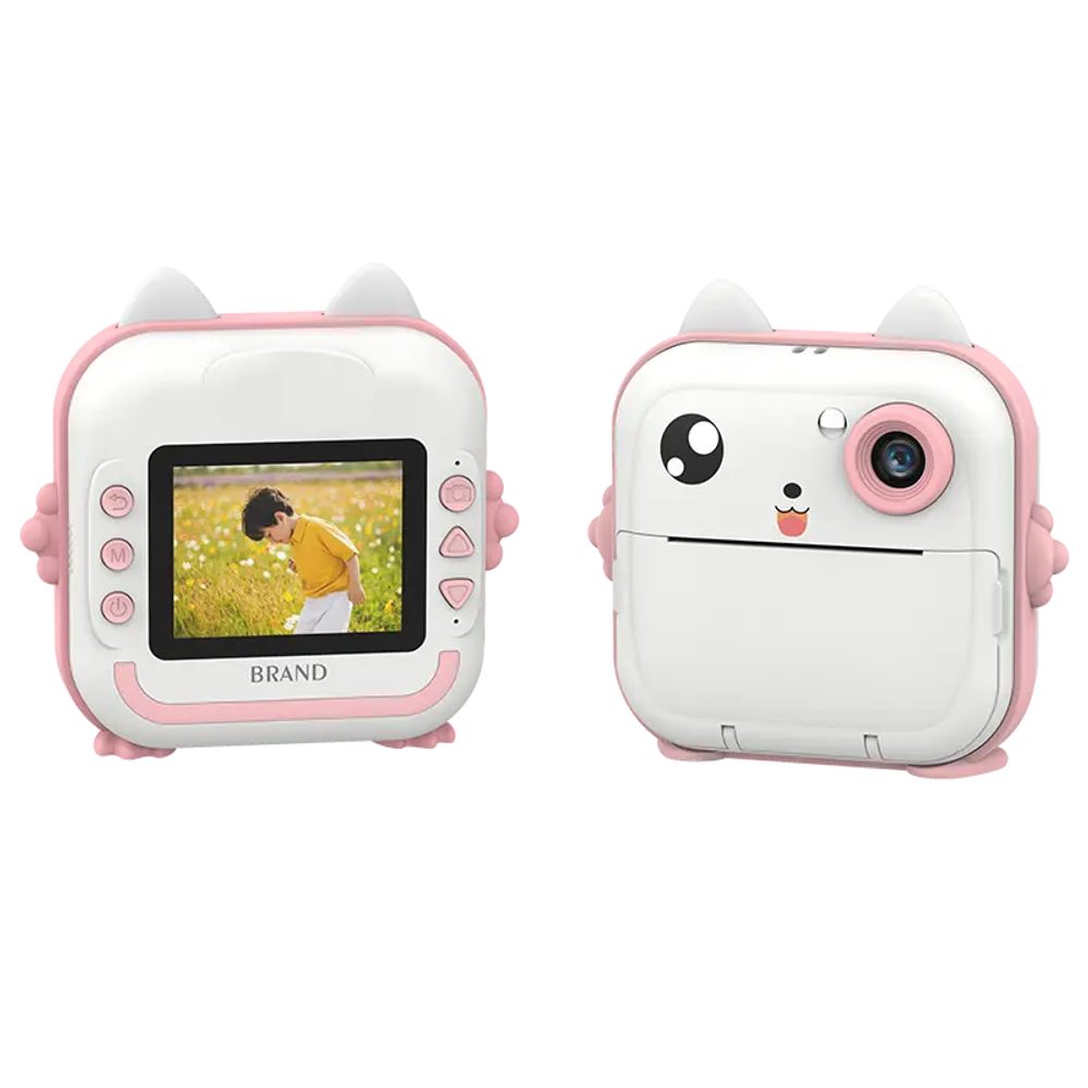 Q5 Digitális Instant Fényképezőgép Gyerekeknek, Rózsaszín