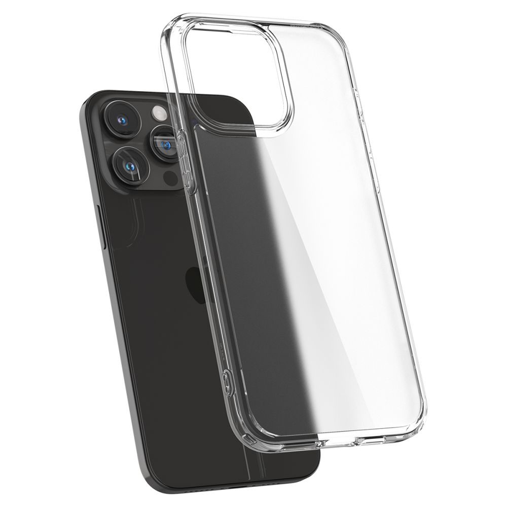 Spigen Ultra Carcasă Hibrid Pentru Mobil, IPhone 15 Pro, Frost Clear