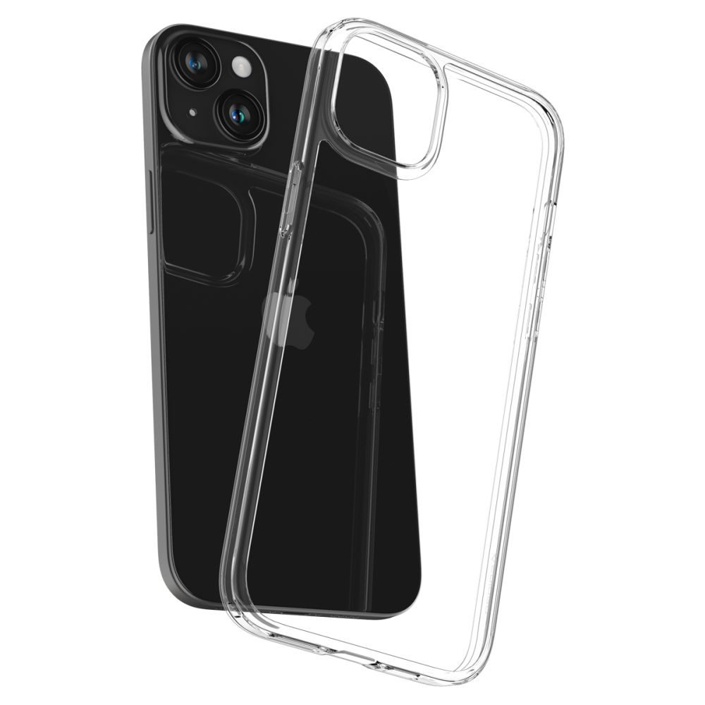 Spigen Airskin Hybrid Obal, IPhone 15, Priehľadny