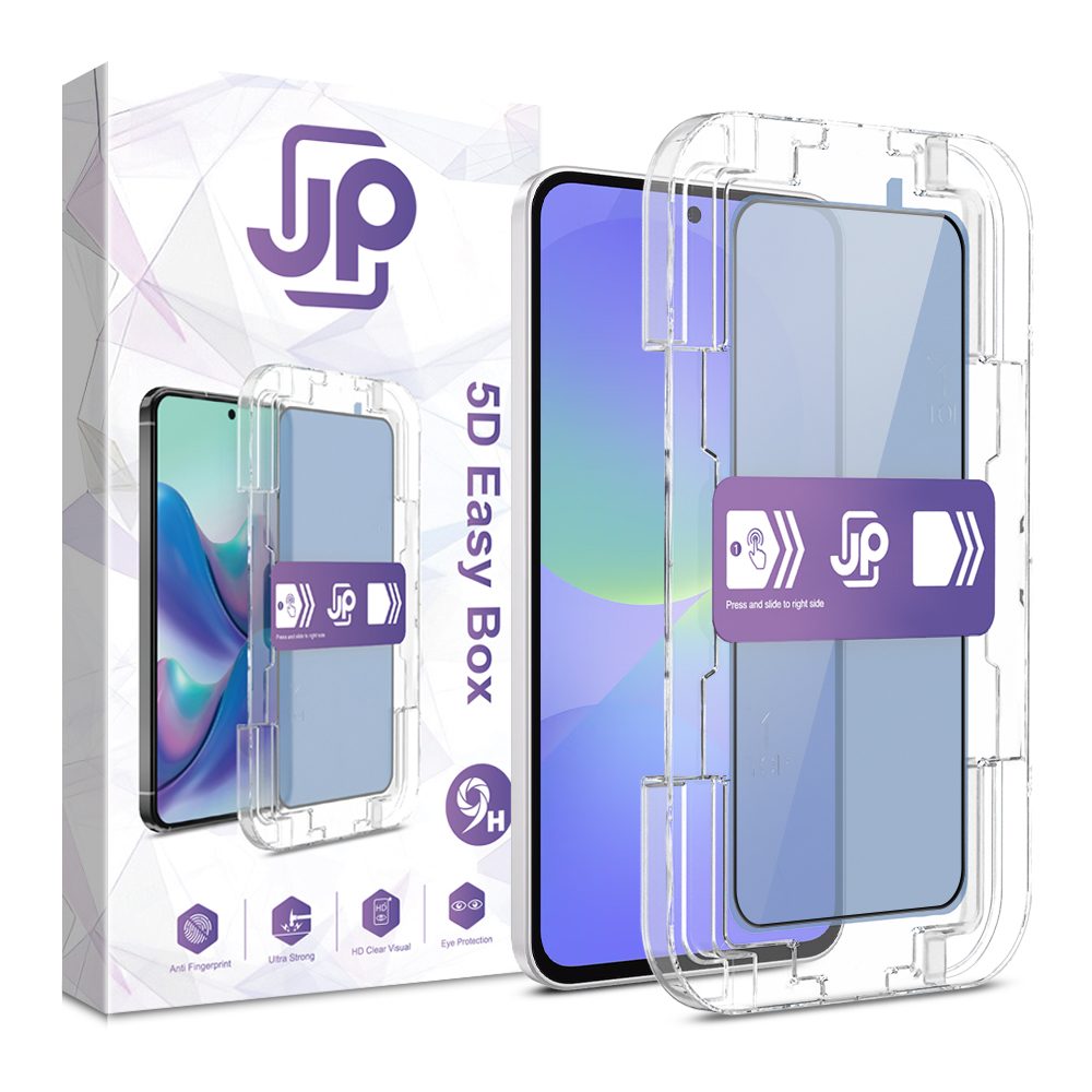 Levně JP Easy Box 5D Tvrzené sklo, Samsung Galaxy A57