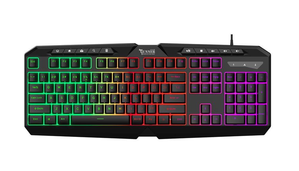 Swissten Tastatură Gaming Gunner