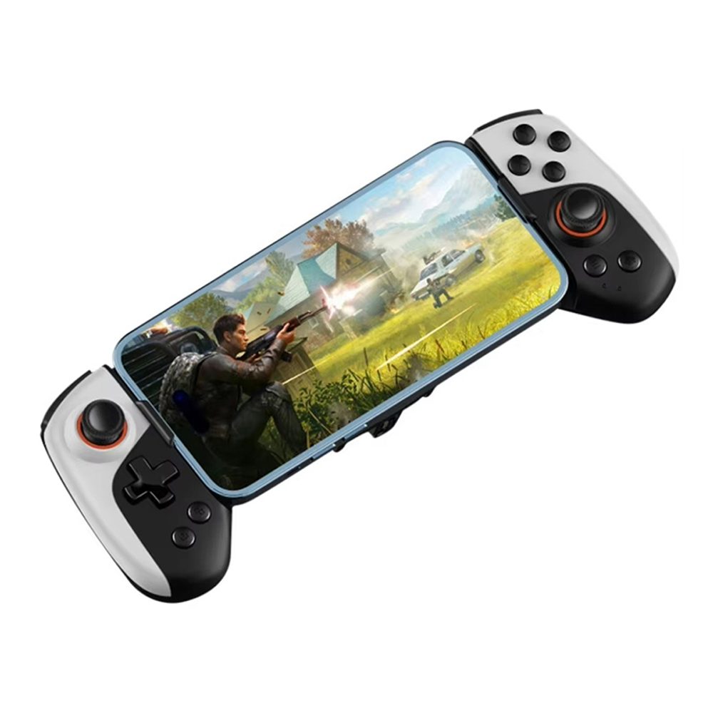 Levně Gamepad JK02 pro mobilní telefon s chlazením pro vzdálené hraní, bílý