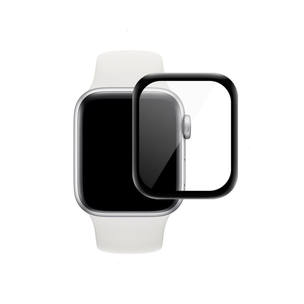 JP Watch Glass hybridné sklo, Apple Watch 4 / 5 / 6 / SE (44 mm), čierne