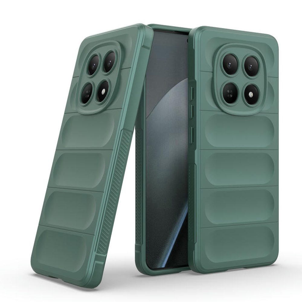 Levně Wency Magic Shield obal, Xiaomi Redmi Note 15 4G, zelený
