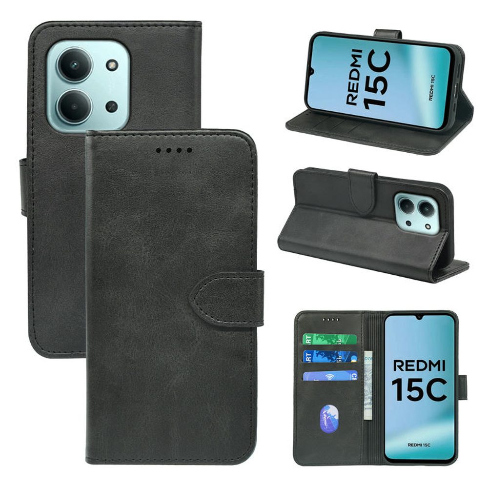 Levně Magnet Case, Xiaomi Redmi 15C, černý
