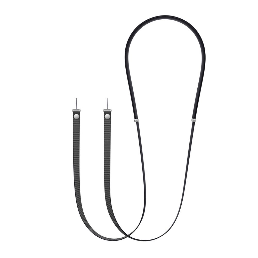 Levně Crossbody Strap magnetická šňůrka na telefon, černá