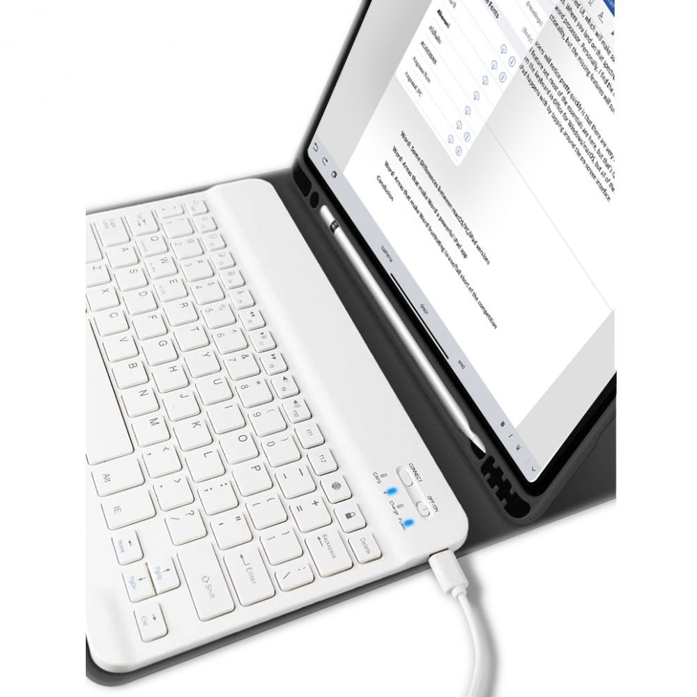 Etui Tech-Protect SC Pen + Tipkovnica, Apple IPad Air 4 2020 / 5 2022, črn