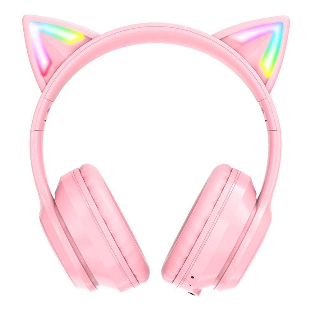 Onikuma B90 Herné slúchadlá Bluetooth, ružová