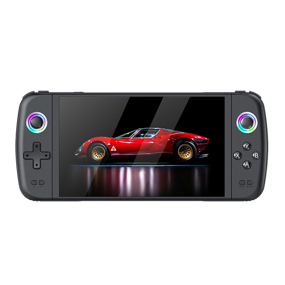 Levně SJGAM M27 Prémiová přenosná herní konzole s 7" HD IPS displejem, černá