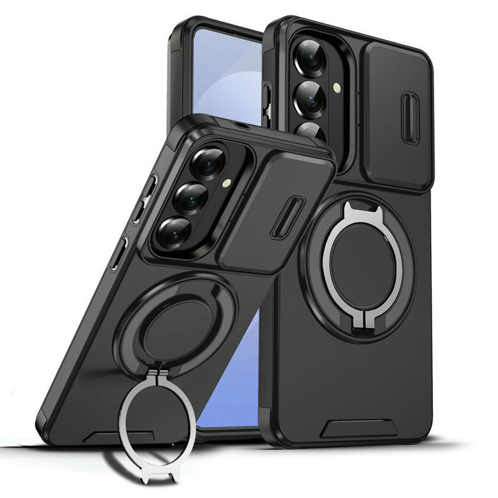 Levně Camslide Stand obal, Samsung Galaxy S26 Plus, černý