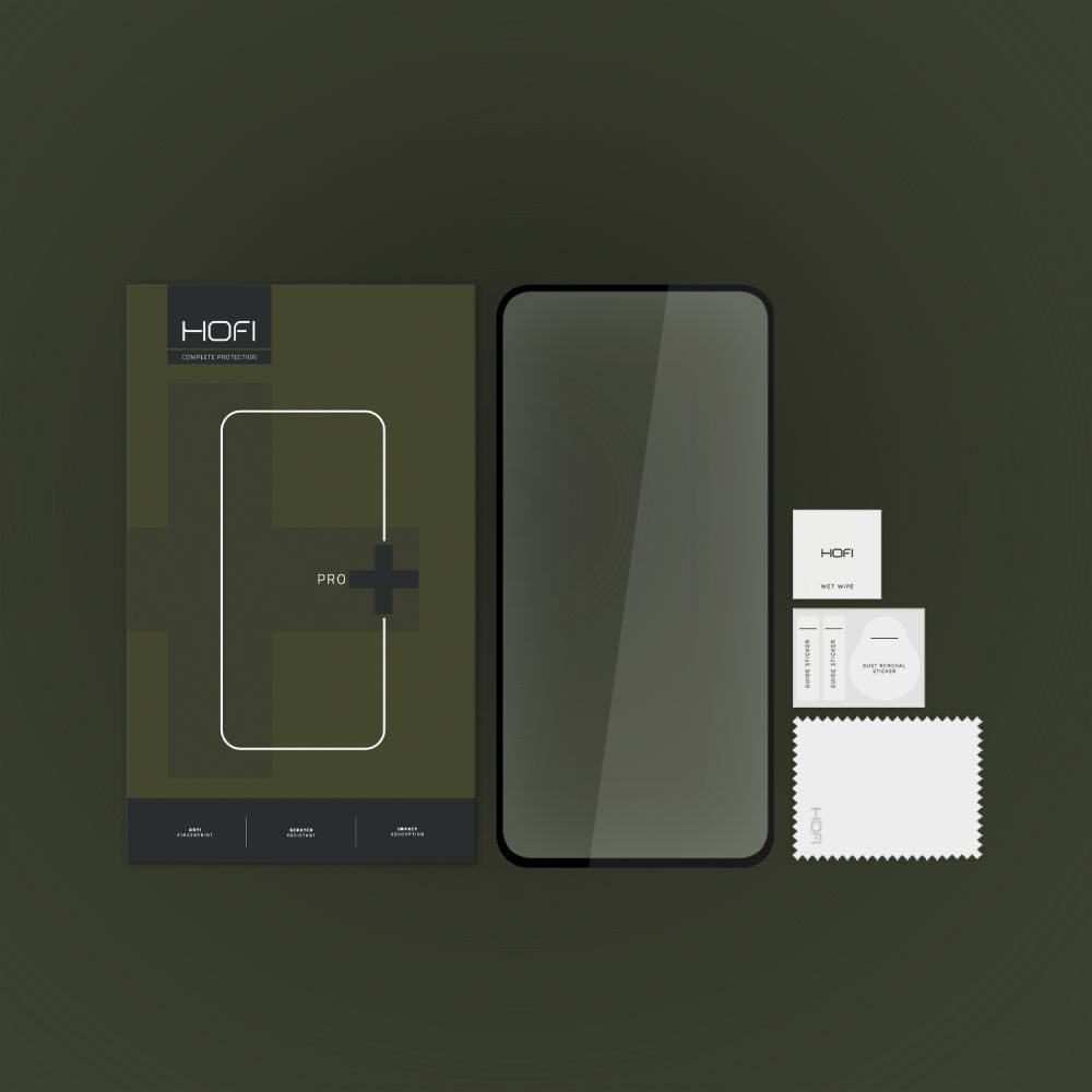 Hofi Pro+ Kaljeno Steklo, Samsung Galaxy S23 FE, črno