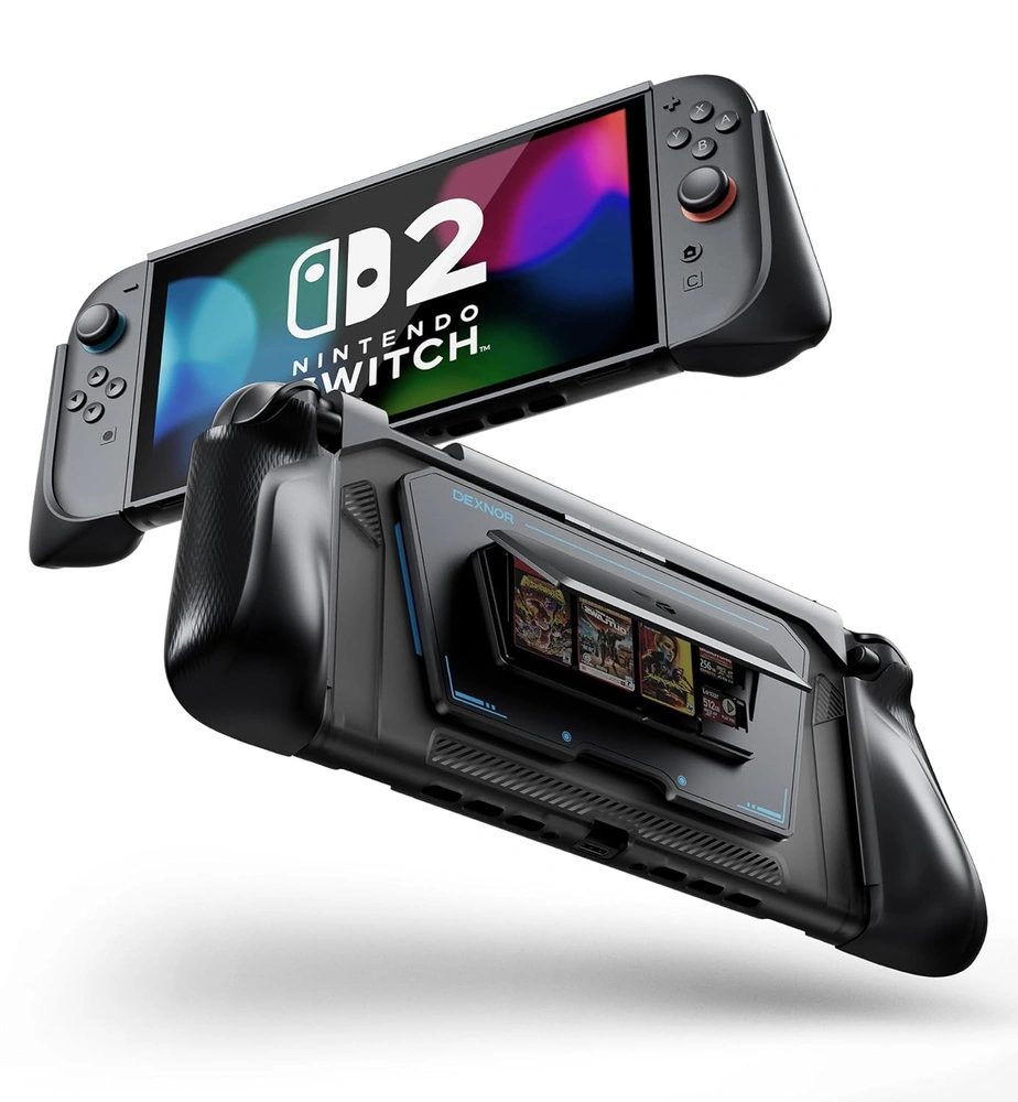 Husă Dexnor, Nintendo Switch 2, neagră