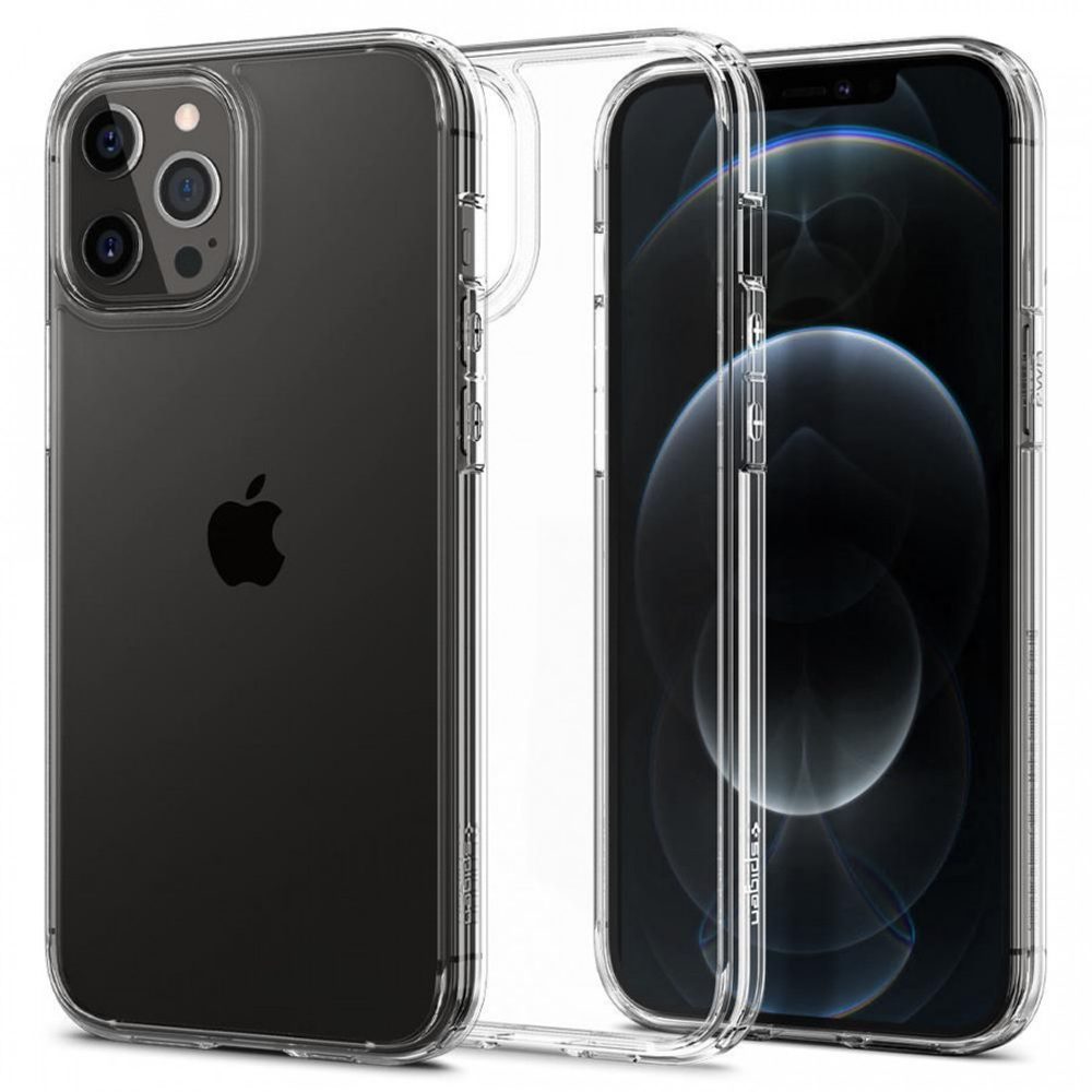 Spigen Ultra Carcasă Hibrid Pentru Mobil, IPhone 12 / 12 Pro, Transparentă