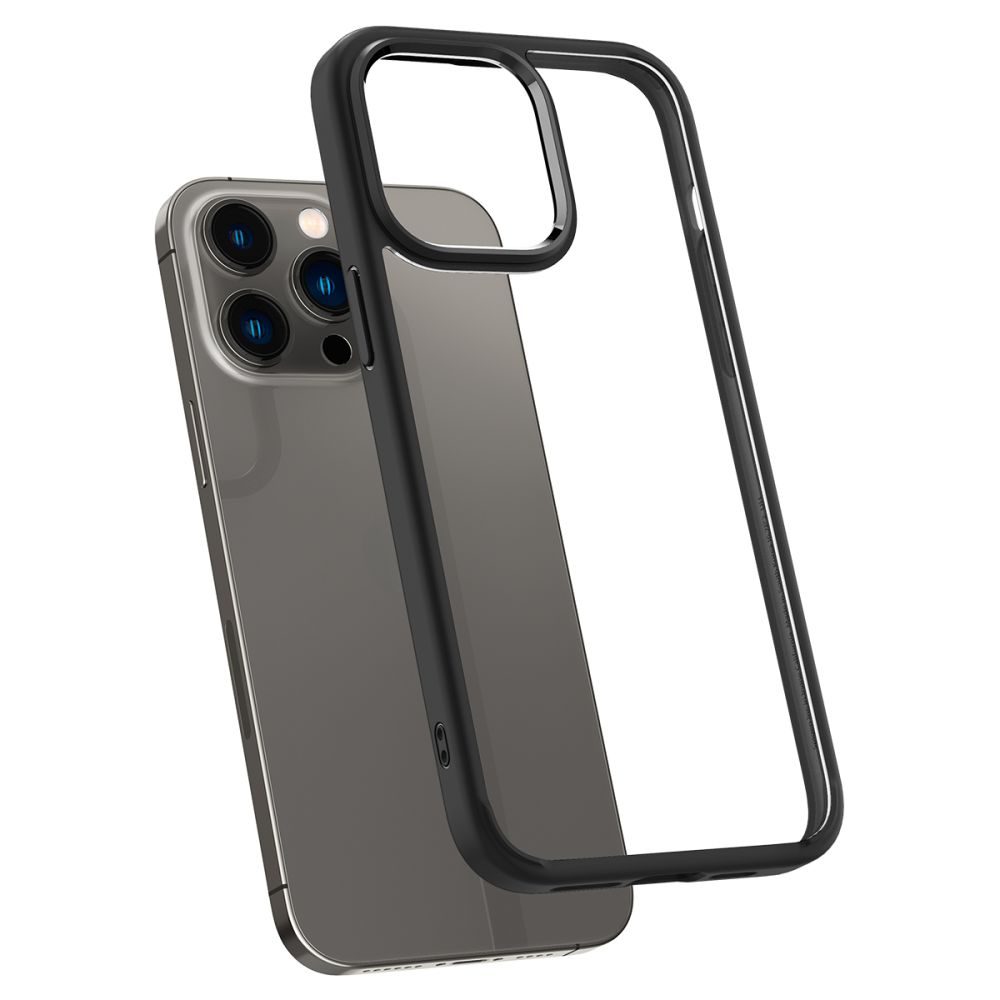 Hibrid Spigen Ultra Ovitek Za Mobilni Telefon, IPhone 14 Pro Max, črn