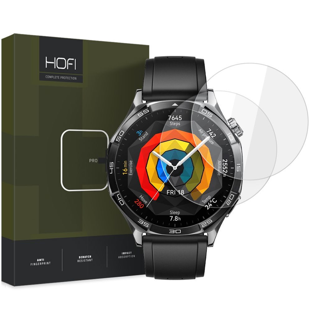 Levně Hofi Pro+ Tvrzené sklo, Huawei Watch GT 5 (46 mm), 2 kusy