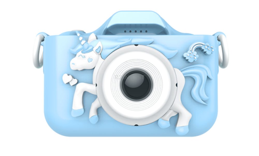 Digitální fotoaparát pro děti X5, Unicorn blue