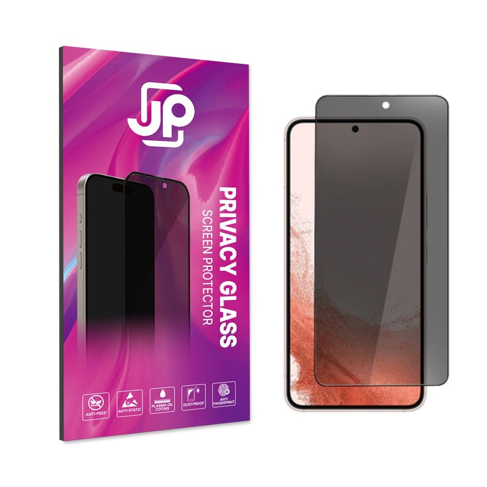 JP Privacy Edzett üveg, Samsung Galaxy S22, fekete