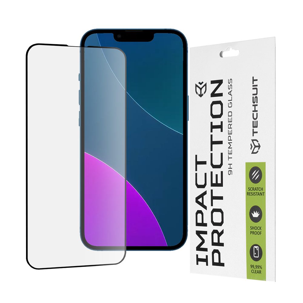 Techsuit 111D Tvrzené sklo, Motorola Moto G50, černé