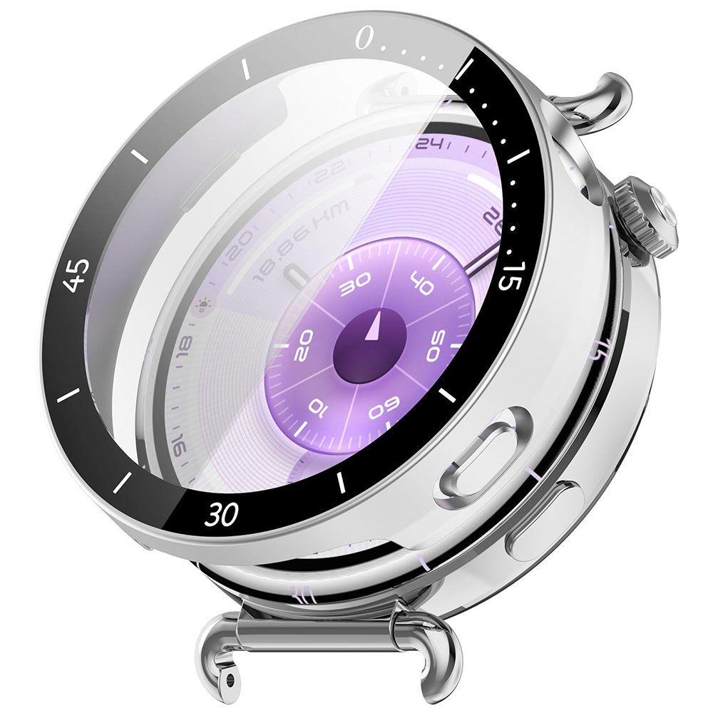 Levně Techsuit Defense360 Pro Bezel, Huawei Watch GT 6 41mm, stříbrné