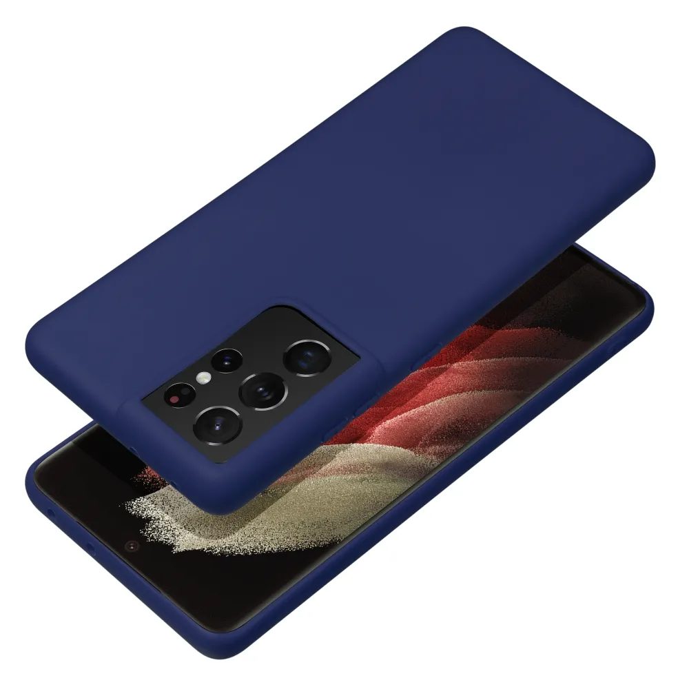 Forcell soft Samsung Galaxy S25 Ultra sötétkék